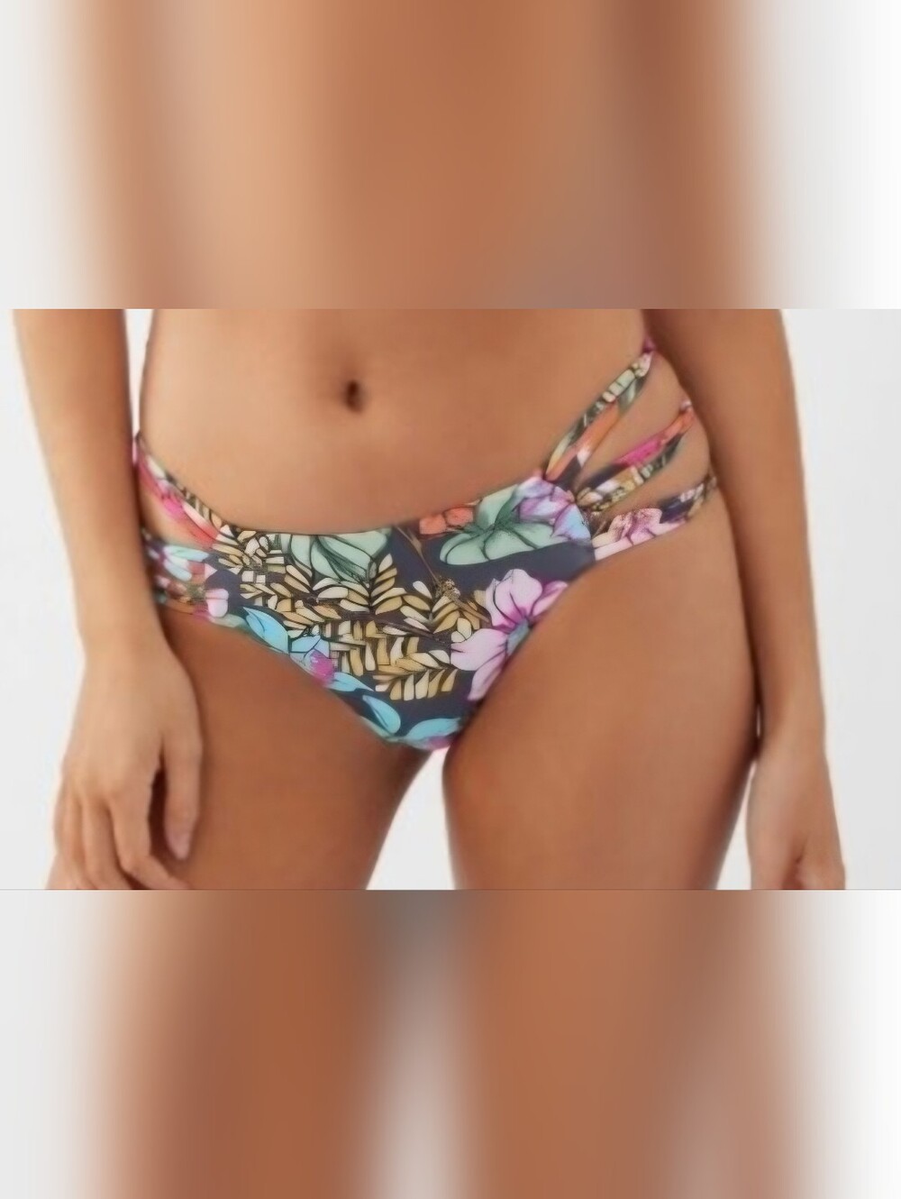 NWT O'Neill Reina Tropical Boulders Swim Bottom Size Medium